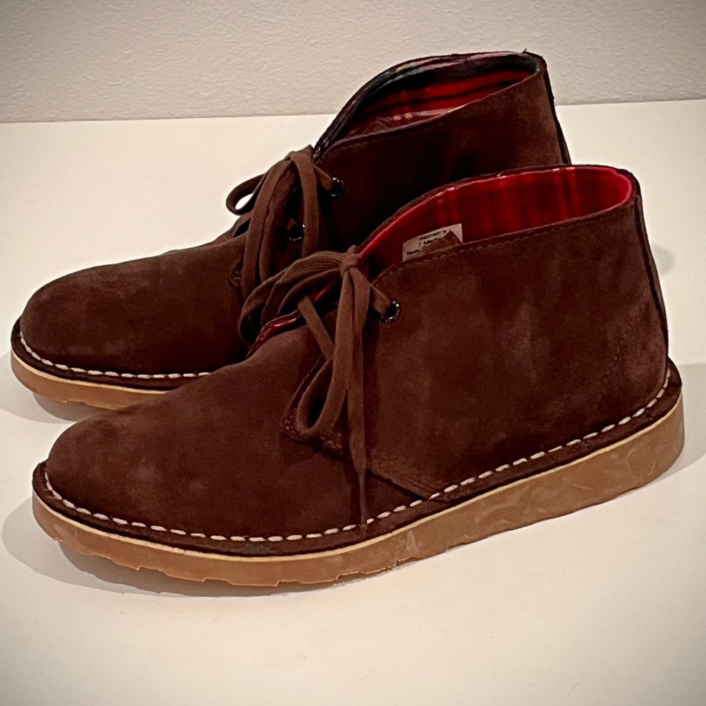 NWOT L.L. Bean Stonington Suede Chukka Boots Brown Women’s Sz 7 Heritage Preppy